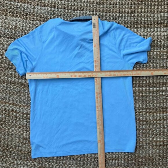 Nike North Carolina Tar Heels Dri-FIT Polo Shirt Carolina Blue Gray (2XL) Mens - Picture 4 of 5